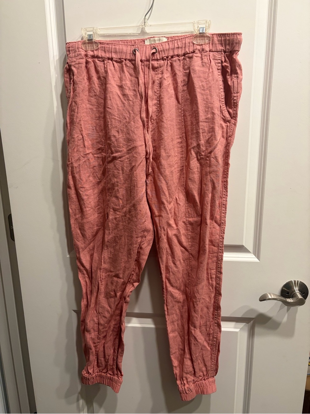 Cynthia Rowley 100% Linen Pants Size Large